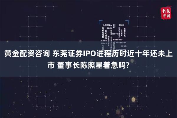 黄金配资咨询 东莞证券IPO进程历时近十年还未上市 董事长陈照星着急吗?